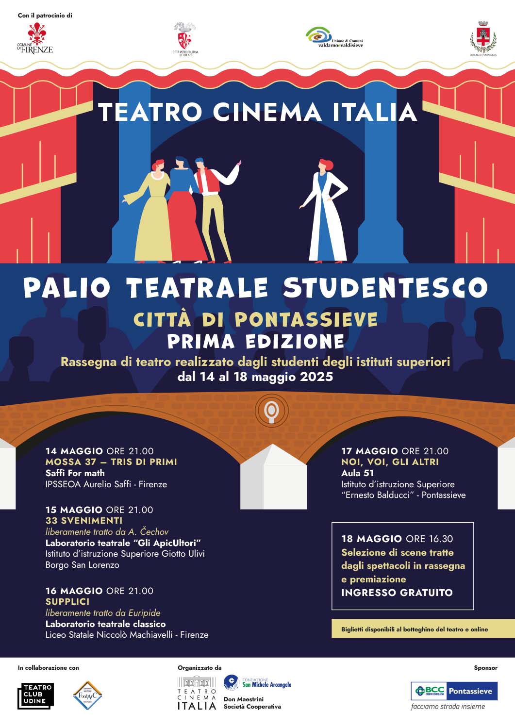 Palio Teatrale Studentesco città di Pontassieve 2025