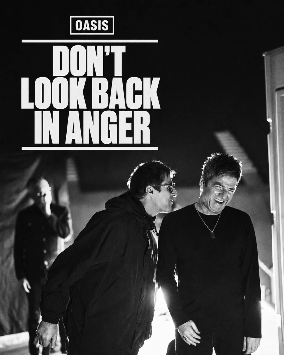 Oasis_don’t look back in anger locandina Oasis_don't look back in anger locandina